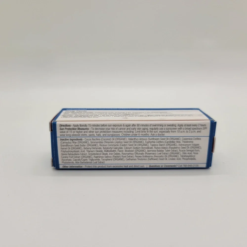 COOLA Classic Tinted Liplux Lip Balm SPF 30 0.15 oz New in Box Exp 10/25 Vegan